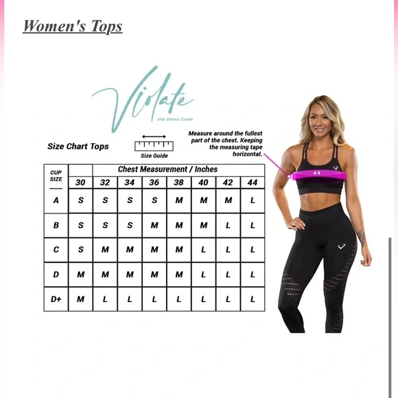 Violate The Dress Code Tease Tank, NWT, Black Sports Tank, Small - Picture 6 of 6